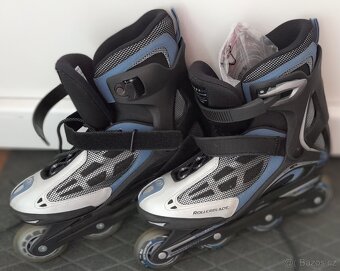 In line vel. 42 , Rollerblade + chrániče - 3