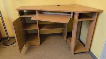 Psací stůl, PC, rohový - 3