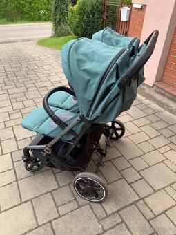 Sourozenecký kočárek EasyGo Duo Echo Sage Green - 3
