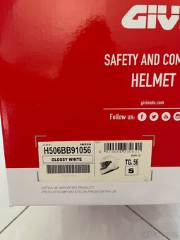 Helma GIVI velikost s bílá - 3