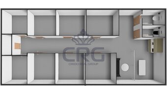 PRONÁJEM KANCELÁŘSKÉHO KOMPLEXU O CP CCA 181,57M2 V BRNĚ - 3