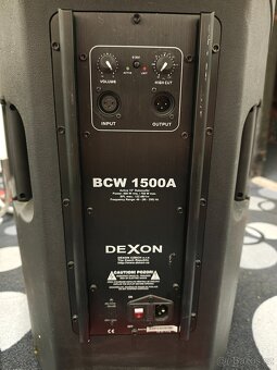Profesionální subwoofer aktivní BCW 1500A - 3