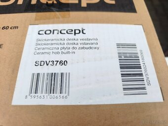 Sklokeramika Concept SDV3760, nejlepší cena, záruka 24m - 3