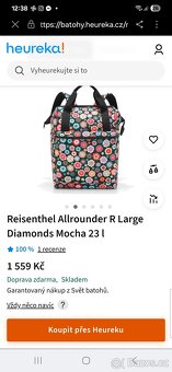 Reisenthel Allrounder R Happy Flowers batoh - 3