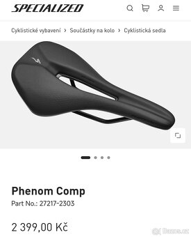 Sedlo Specialized - 3