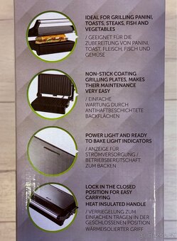 ECG PANINI MAKER S 3070 (1500 W) - 3