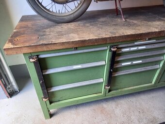Dílenský stůl / Ponk - Industrialní - 3
