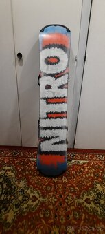 Snowboard Nitro 132 cm + boty Salomon - 3