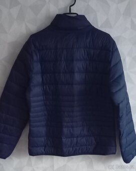 Dámská zimní bunda FILA tmavě modrá vel. L - top stav - 3