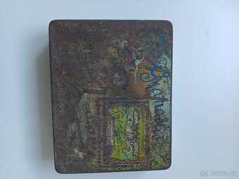 Plechová krabička od tabáku  Gianaclis - 3