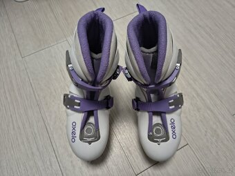 Dívčí rostoucí brusle Oxelo vel. 32-34 - 3
