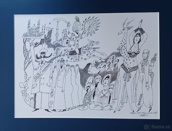 Adolf Born .Serigrafie Originální dílo. - 3