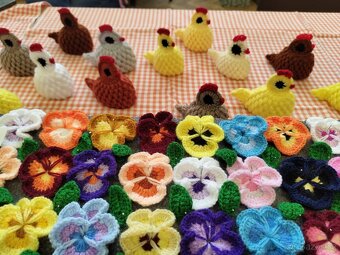 Háčkované slepičky - 3