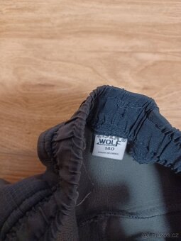 Zateplené kalhoty Wolf 140 šedé - 3