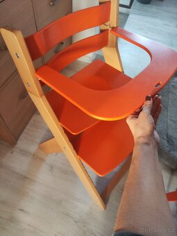 Rostoucí dřevěná židle - 3