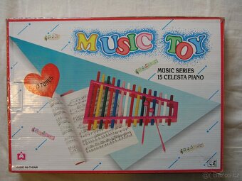 Dětský hudební nástroj piano, xylofon kus 200,- - 3