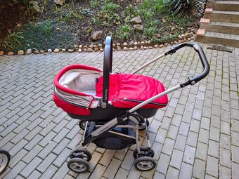 Prodám soupravu terénního kočárku Peg Perego GT3, červený - 3