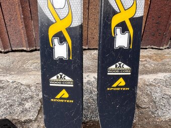 Běžky Sporten RXC 140 cm s vázáním a hůlkami - 3