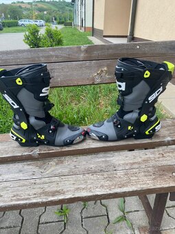 SIDI boty REX grey/black/yellow fluo VEL. 46 - 3