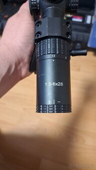 Optika Victoptics 1,5-6x28 + montáž AK/SVD/VSS - 3