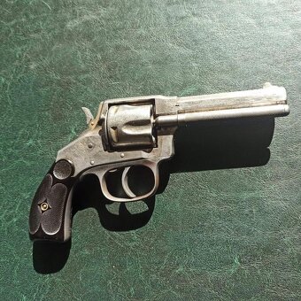 Revolver Hopkins Allen XL5 ráže 38SW DA s vytahovačem - 3