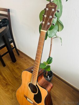 Fender CD-60SCE Natural Elektroakustická kytara Dreadnought - 3