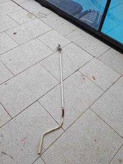 Zakrývaci bezpečnostní bazénová plachta vč. kliky, pochozí - 3