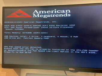 MB ASUS X399 ROG + AMD TR 2950x, 32GB RAM, bequite Dark Rock - 3