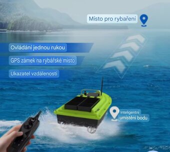 zavážecí loďka s gps - 3