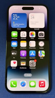 iPhone 14 Pro 128GB Graphite, pěkný stav - 3