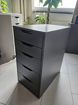2 kusy ALEX (IKEA) šuplíky pod psací stůl - 3