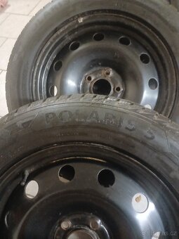 Zimní Plechová kola polaris 5 Barum 225/60 r 17 - 3