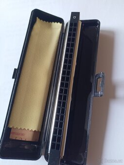 Nová foukací harmonika Tombo - D - 3