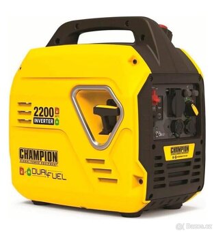 Centrála, Generator Champion2200 Dvoupalivový LPGBenzin2,2kW - 3