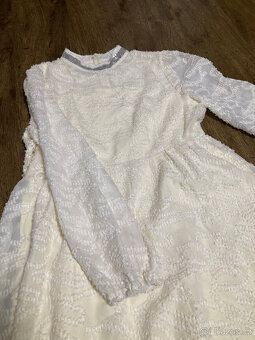 champaigne svatební šaty vel 40/42 - 3