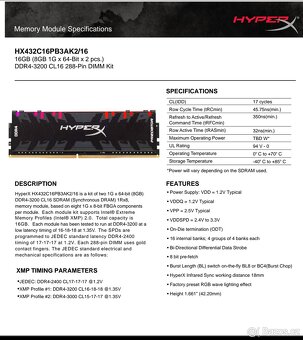 Intel i7 9900K + 32GB DDR4 - 3