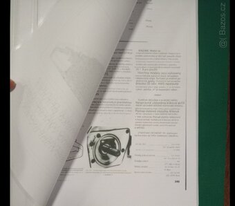 Husqvarna 266. Dílenská,katalog, návod. - 3