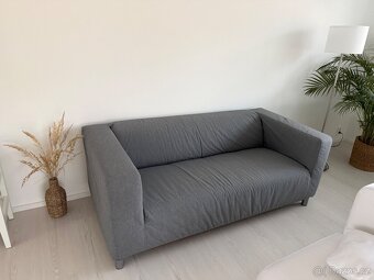 Pohovka šedá Klippan - 3