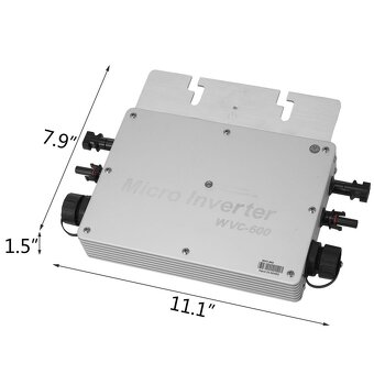 Solární síťový micro invertor 600W - 3