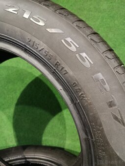 4ks zanovni letni 215/55/17 pirelli - 3