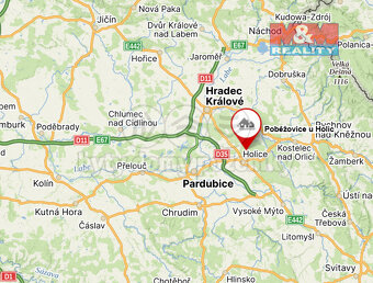 Prodej pozemku k bydlení v Poběžovicích u Holic - 3