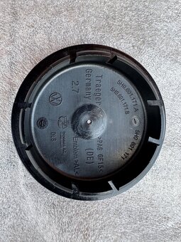 krytky kolies VW R Logo original diel 5H0601171 cerne - 3
