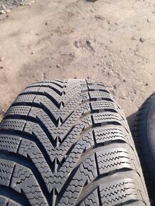 4x 15" obutá zimni kola na Citroën nebo Peugeot. - 3