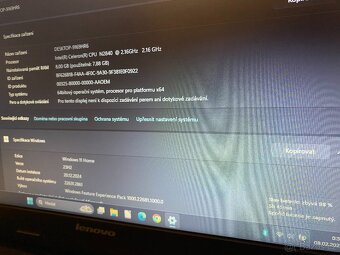 Notebook Lenovo Essentials, 8GB, SSD, Win11 - 3