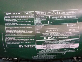 Nafukovací člun Intex Seahawk 2 - 3