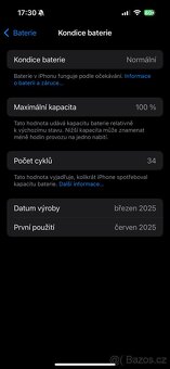 Prodávám IPhone 16 nevhodný dárek fungl nový - 3