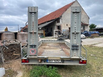 Vlek na přepravu stavebních strojů - 3