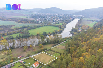 Prodej stavebního pozemku 1 389 m², obec Nižbor - 3