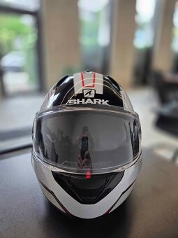 Moto Helma Shark Evo-One Astor + Interphone Active - 3