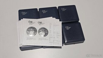 Stříbrná mince 500 Kč Letadlo ALBATROS PROOF - 3